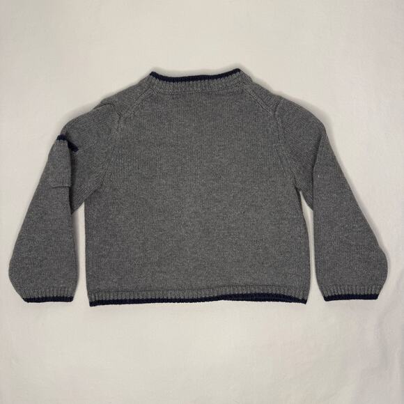 Janie & Jack Baby Cardigan Sweater 12–18 Months Cotton Wool Soft Holiday Classic - Picture 7 of 14